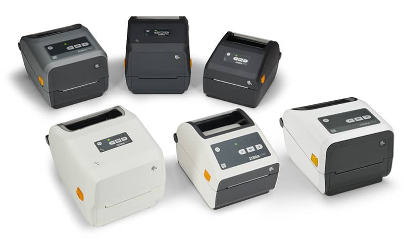 Printers from the Zebra zd421 group