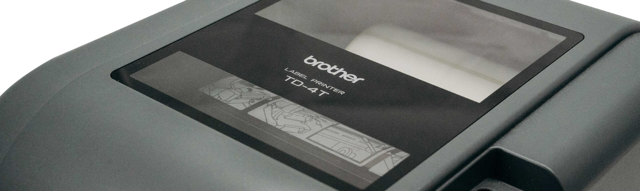 Close up photo of a Brother printer